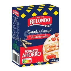 TOSTADA RECONDO 200 G. CANAPE CUADRI