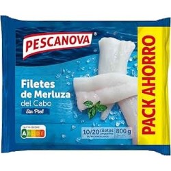 F.MERLUZA VOSTOQ SIN PIEL B/800 GR.