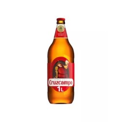 CERVEZA CRUZCAMPO 1 LT.